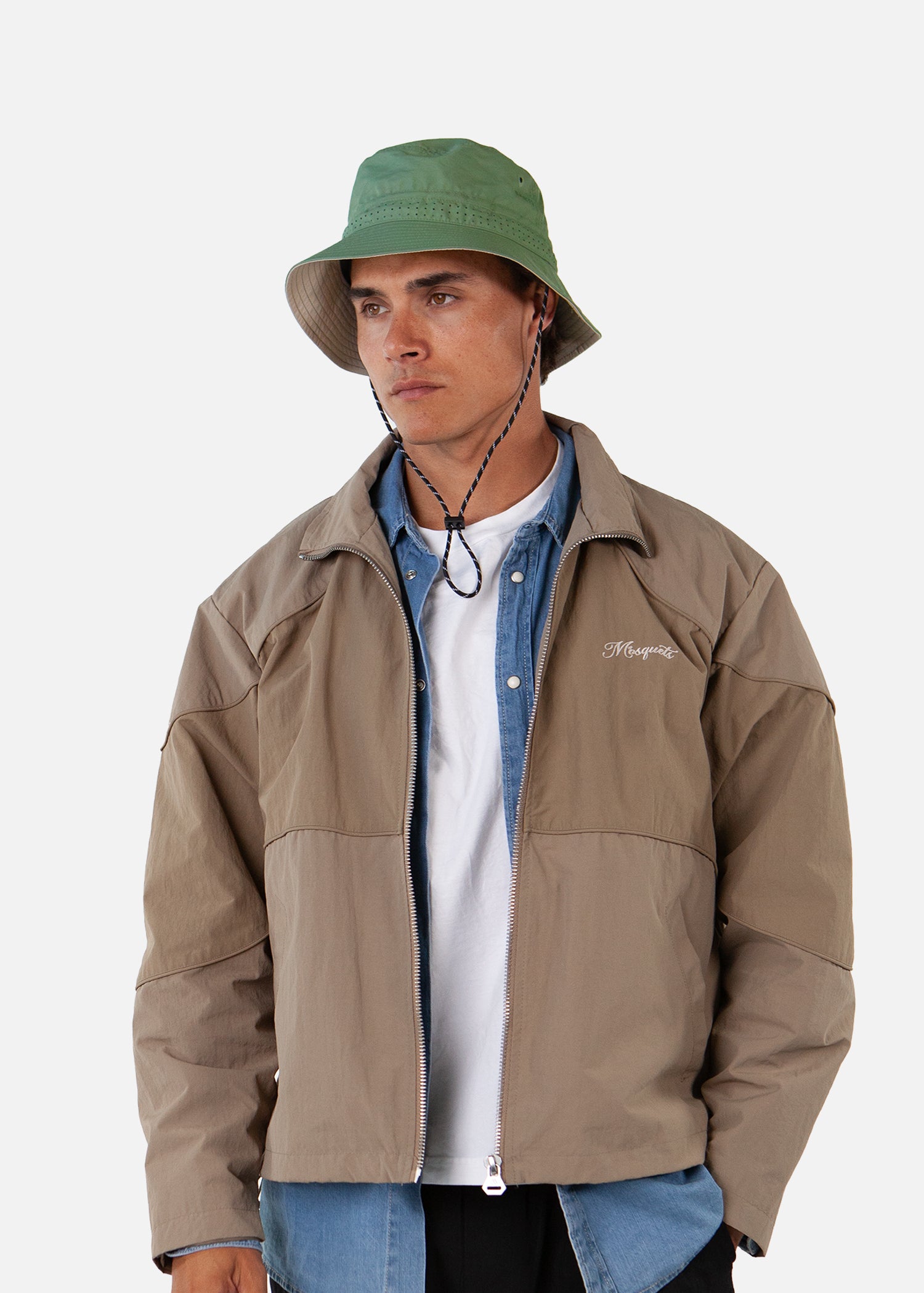 Unisex Samasoda Hat khaki - Side