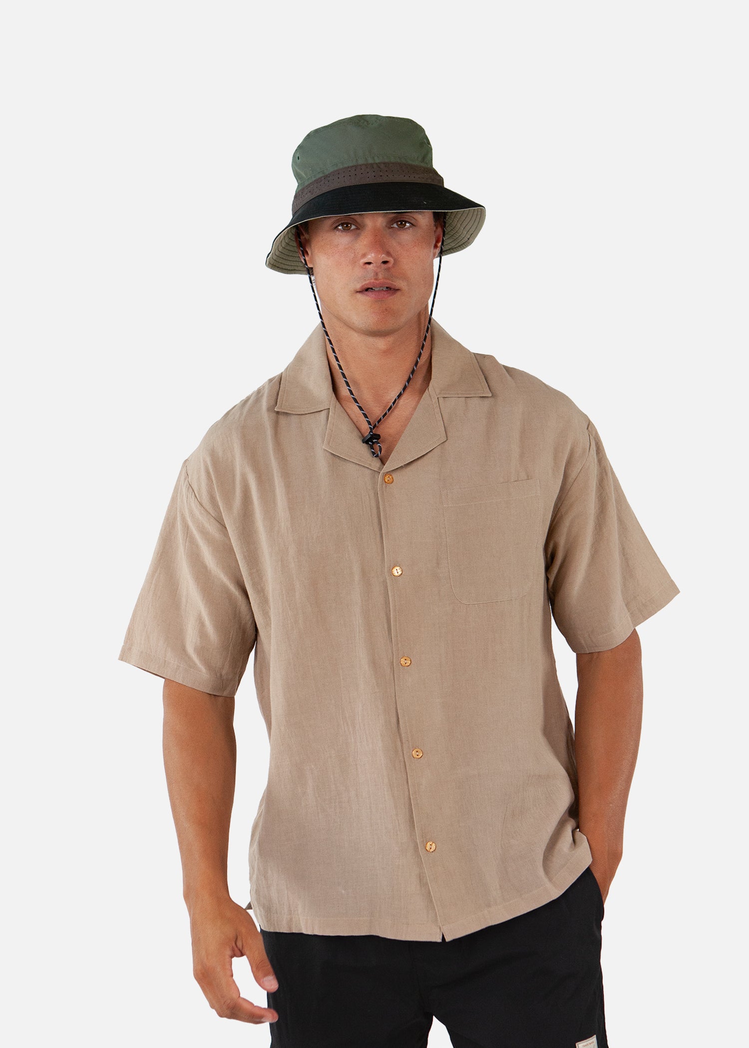 Unisex Samasoda Hat green - Front