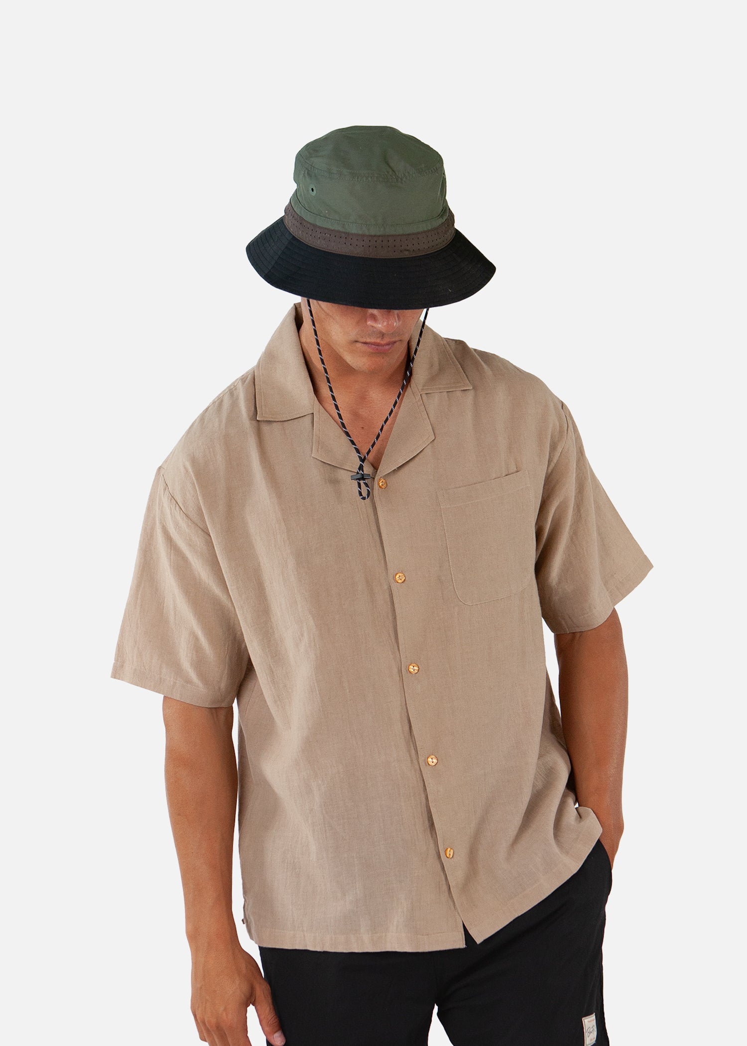 Unisex Samasoda Hat green - Front