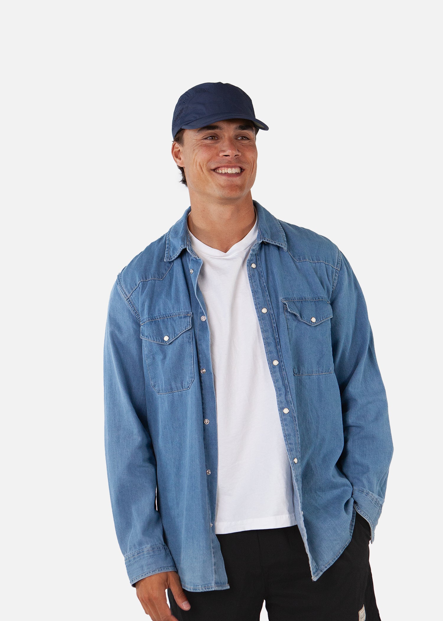 Unisex Sumbol Cap navy - Front