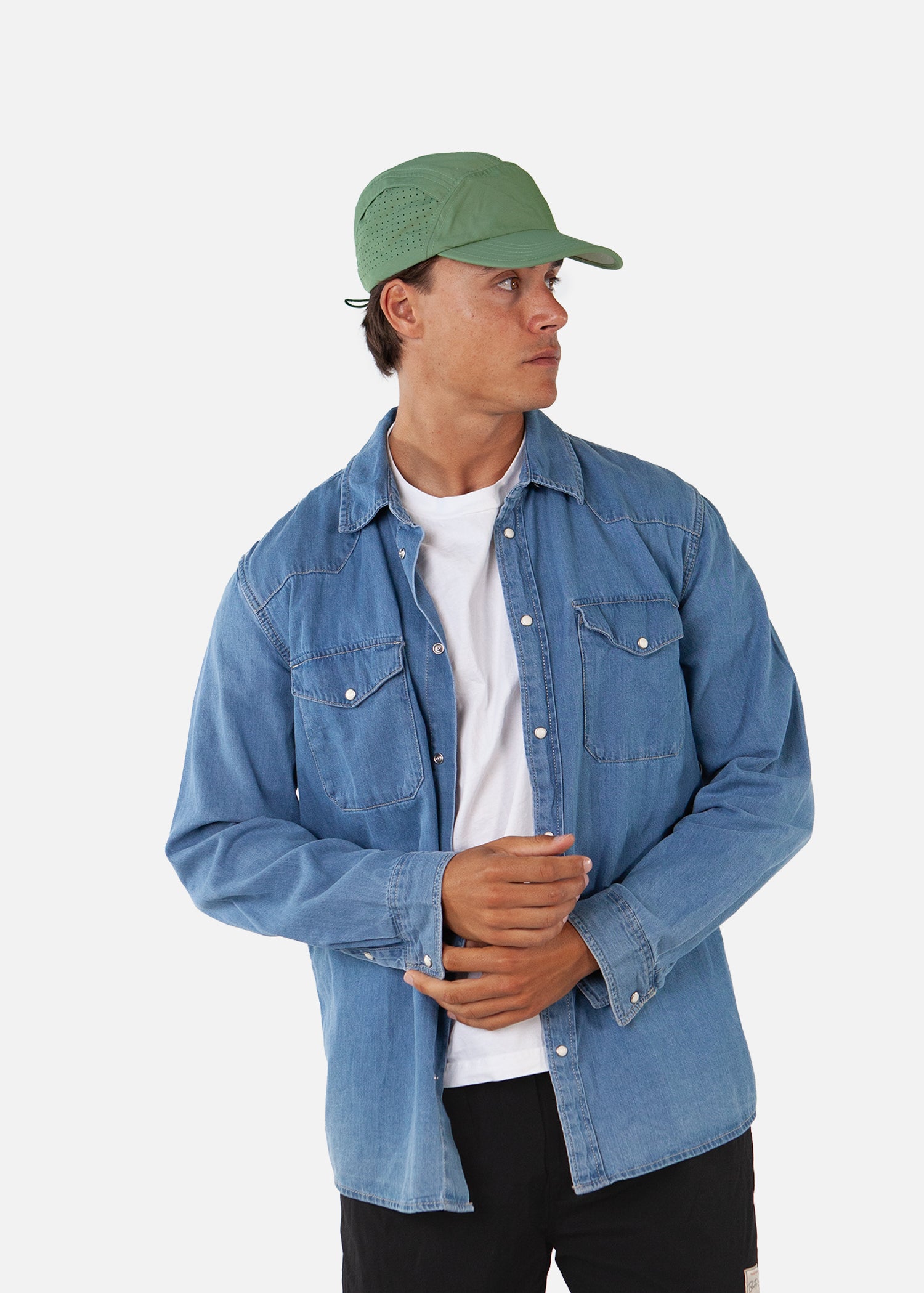 Unisex Sumbol Cap khaki - Side