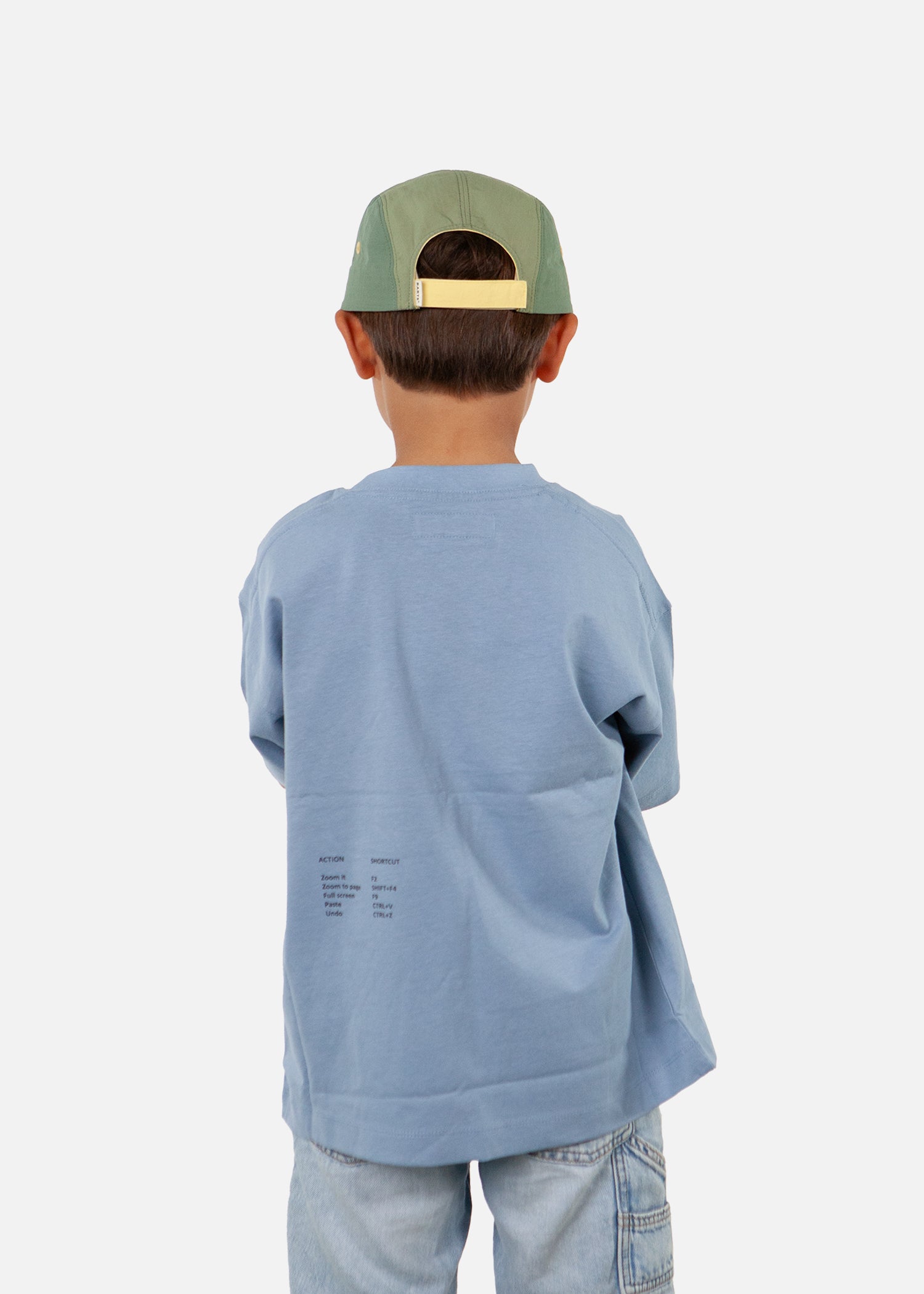 Kids Sumney Cap khaki - Back