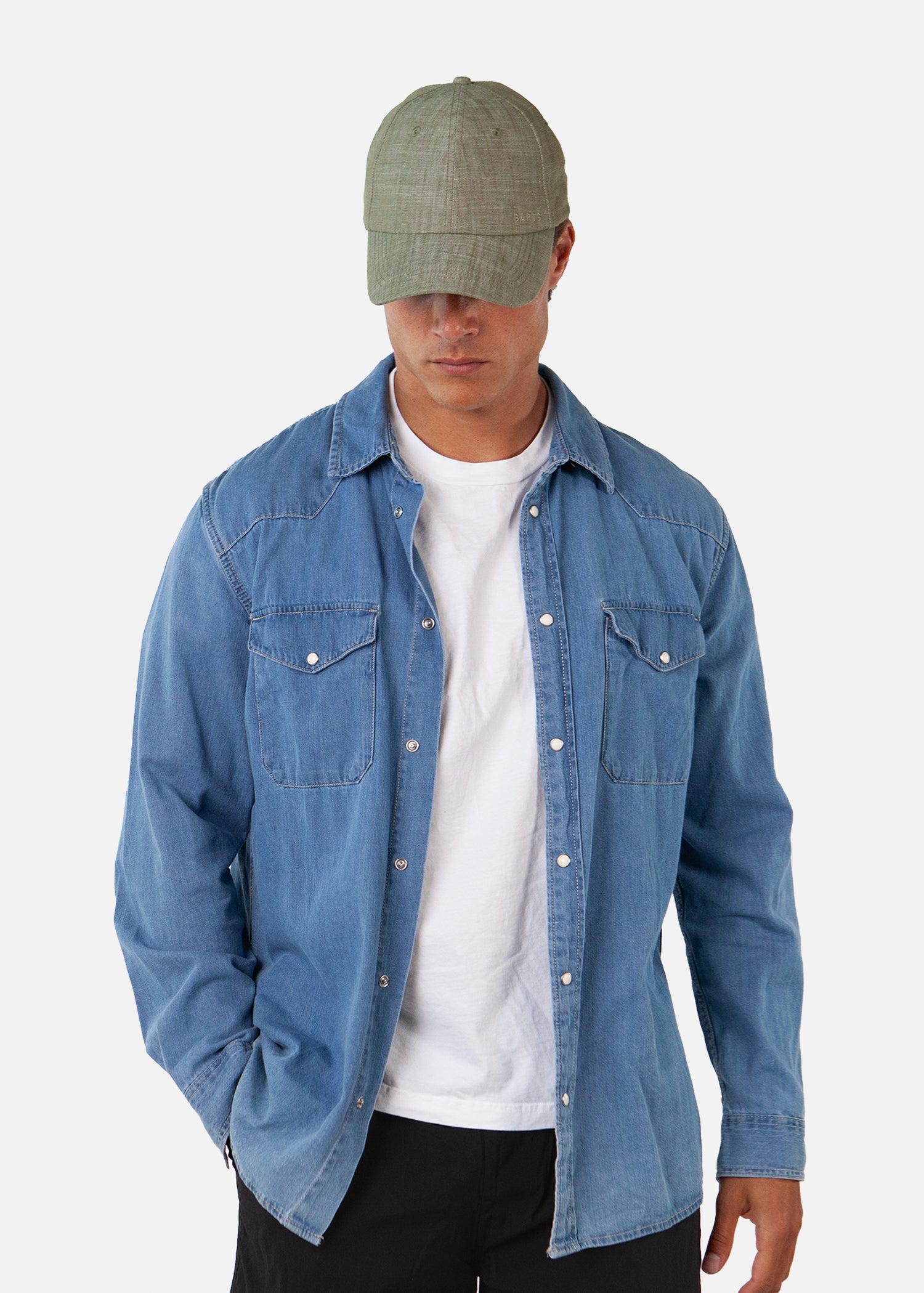Men Balme Cap khaki - Front