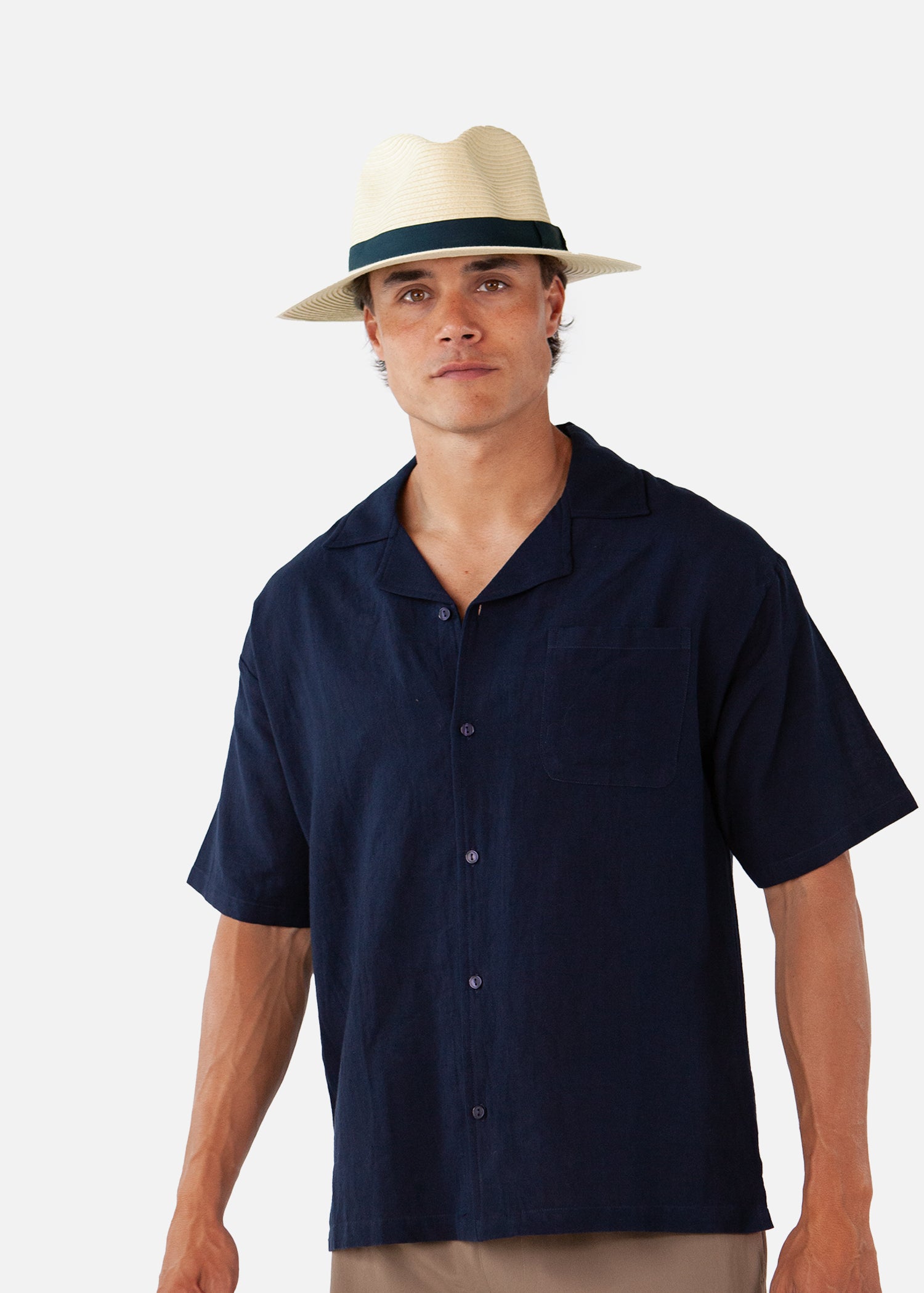 Men Aveloz Hat natural - Front