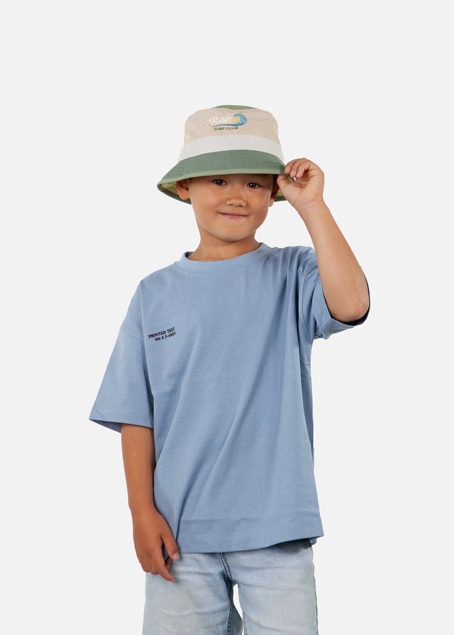 Kids Sumney Hat khaki - Front