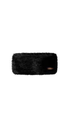 BARTS Fur Headband black