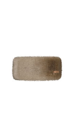 BARTS Fur Headband pale army