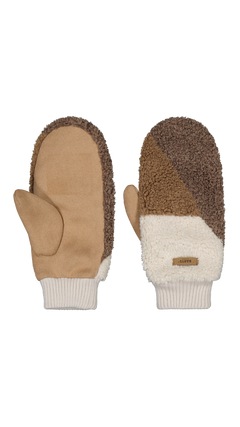 BARTS Teddy Mitts light brown