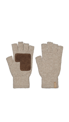 BARTS Banxs Fingerless Gloves light brown