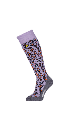 BARTS Skisock Animal Print Kids lilac