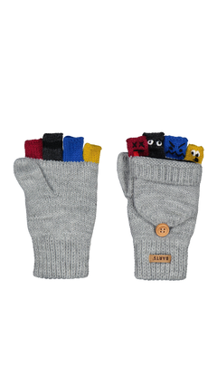 BARTS Puppeteer Bumgloves heather grey