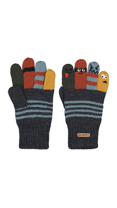 BARTS Puppeteer Gloves dark heather